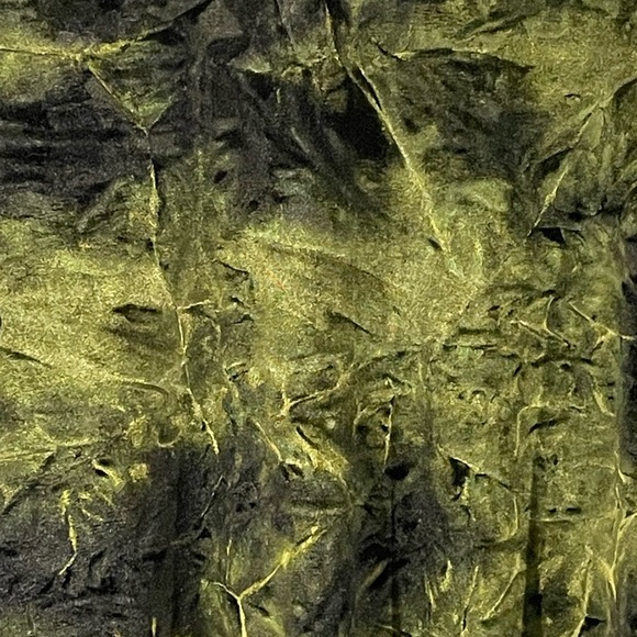 90s/ Y2K Vintage Mockneck Velour Shirt - Picture 6 of 6